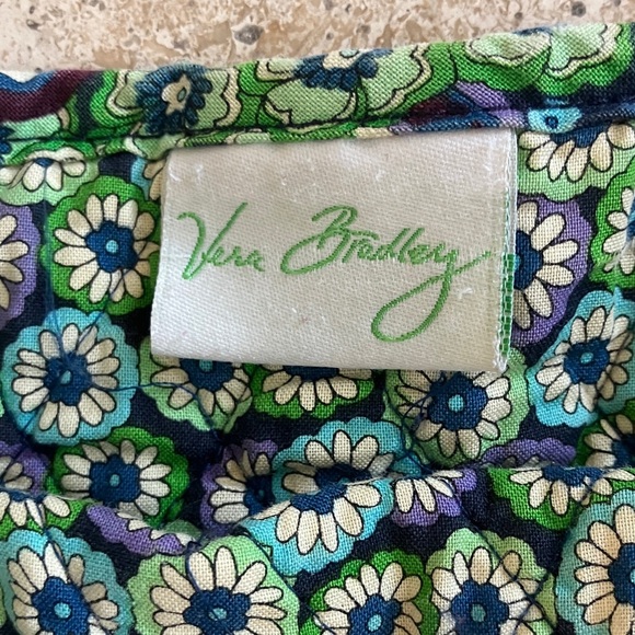 Vera Bradley Paisley Retired Blue Rhapsody Quilted MediumTote - Picture 3 of 11
